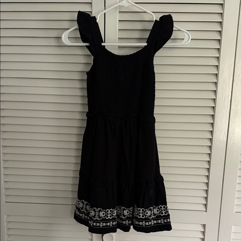 Girls black dress